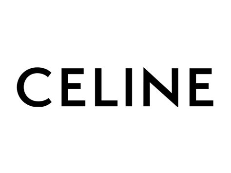 celine logi|Celine ready to wear logo.